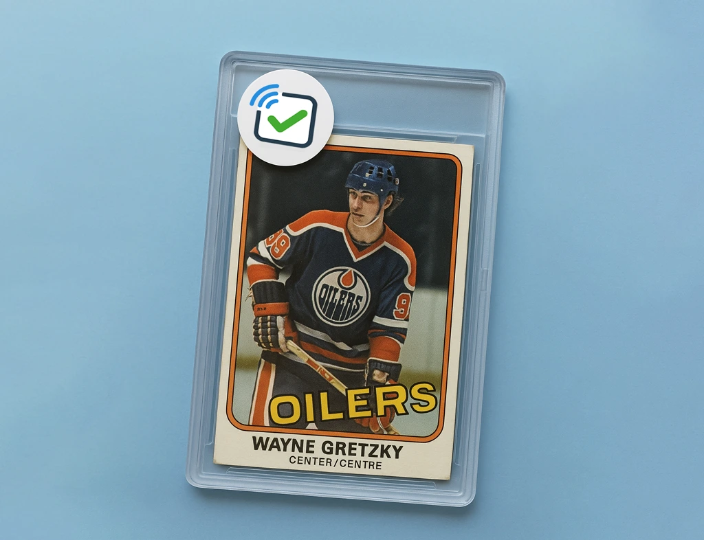 NFC Sticker on Card Case